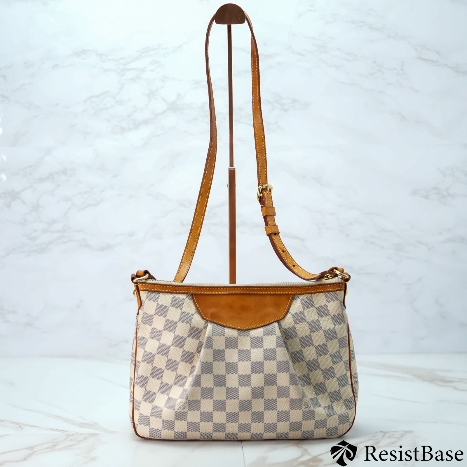 ルイヴィトン ダミエアズール シラクーサPM ショルダーバッグ 保存袋付き ヴィトン ダミエ・アズール シラクーサPM N41113 ABランクの