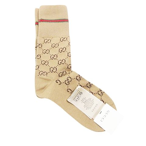 グッチ GUCCI 箱付き タグ付き 美品 ウェブ GG ソックス 靴下 