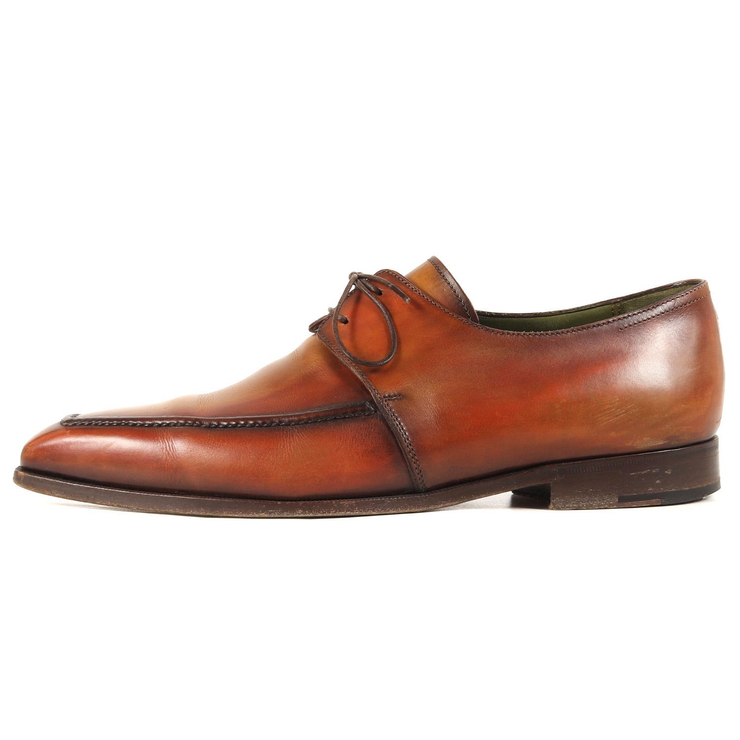 ベルルッティ Berluti サイズ8 パティーヌ ブラウン系 スクエアトゥ ベルルッティ Berluti サイズ8 パティーヌ ブラウン系 スクエアトゥ