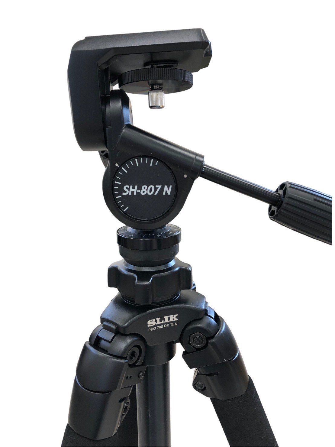 SLIK PRO 7000DX Ⅲ 雲台 SH-807 付き！ SLIK PRO 7000DX Ⅲ 雲台 SH-807 付き！