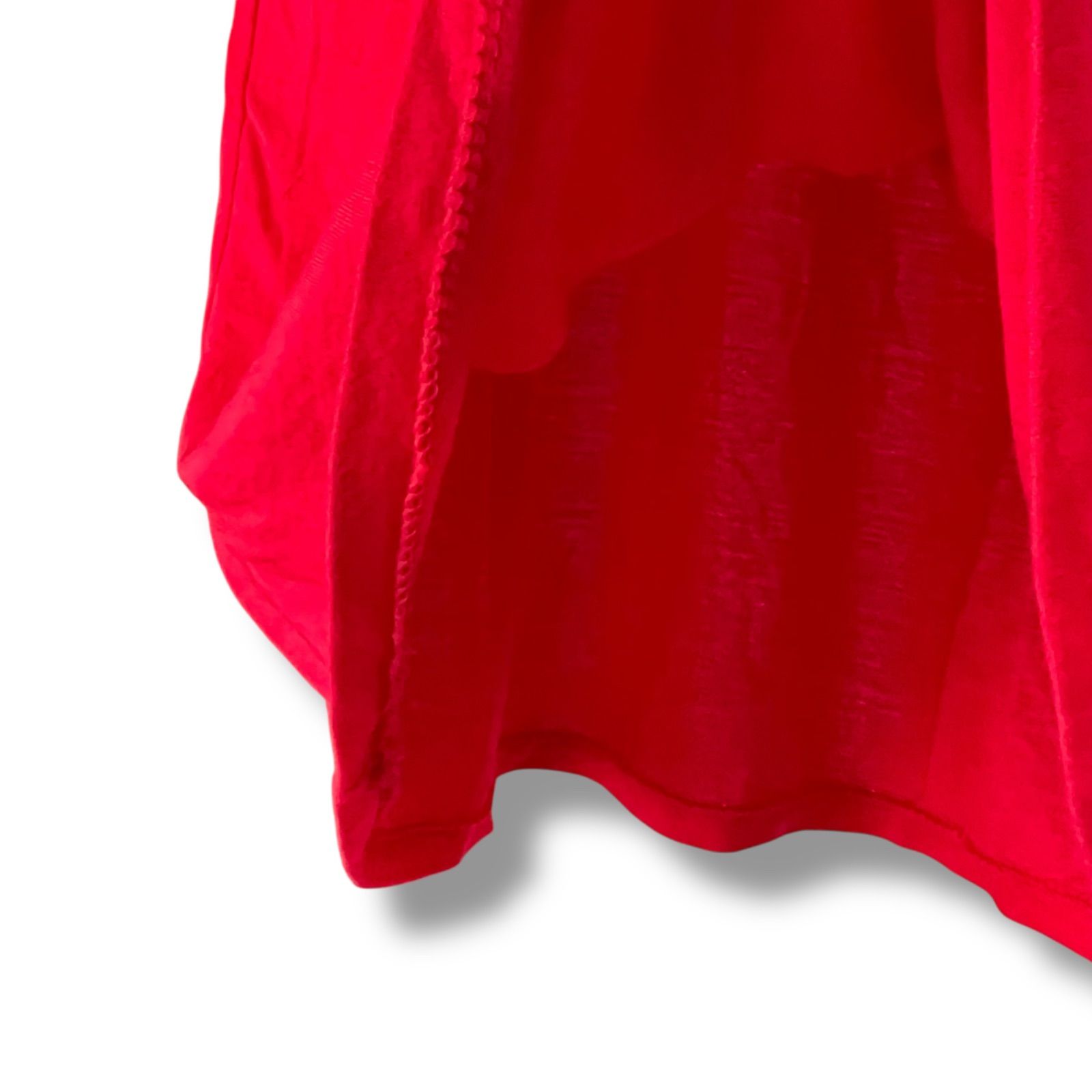 CHANEL シャネル レディース トップス 半袖 Tシャツ 赤 レッド