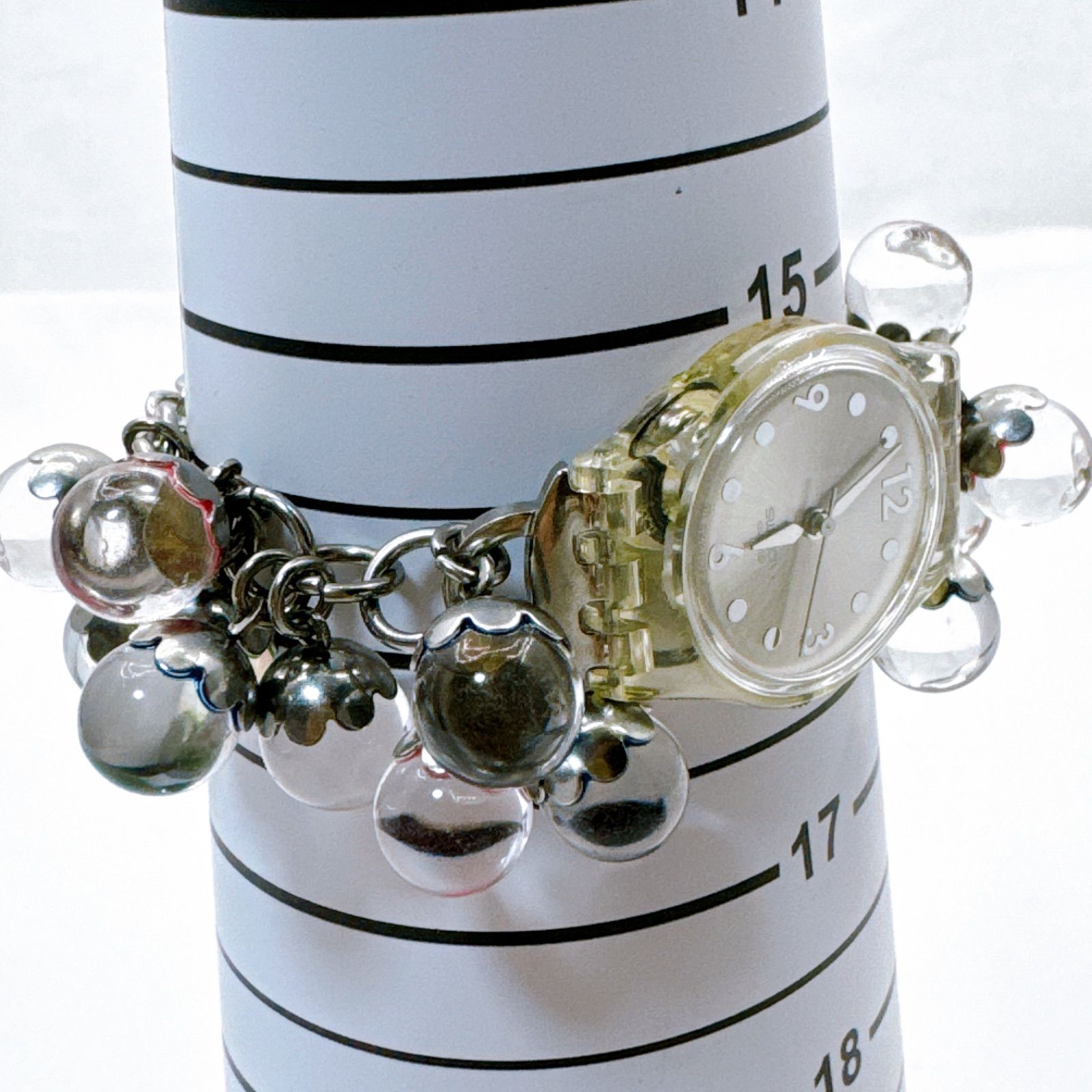 電池交換済み・動作品】Swatch スウォッチ AG2007 レディース クォーツ 