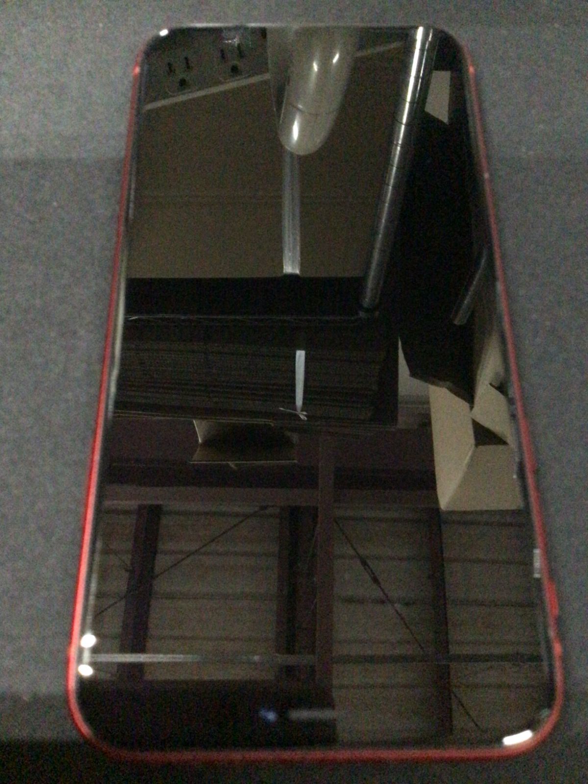 ◇【ジャンク品】iPhoneXR 64GB レッド SIMロック解除済 MT062J/A