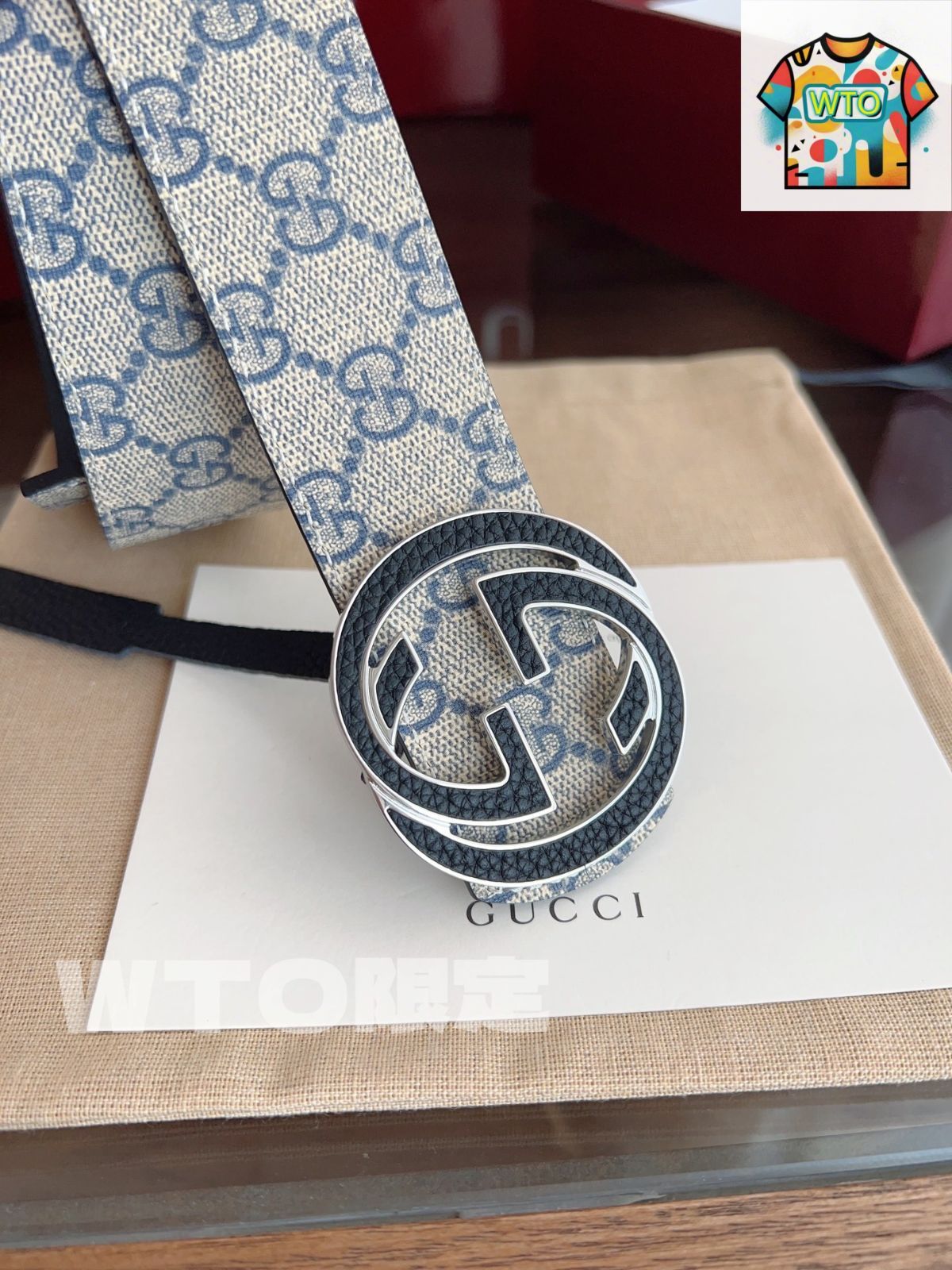 今日特価】Gucci ダブル G バックルニューベルト - メルカリ