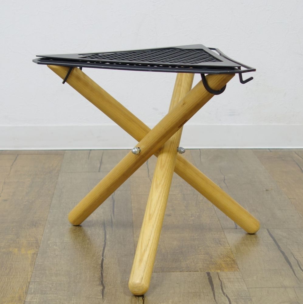 ソマビト SomAbito 焚き火 side stand 脚付 ナチュラル