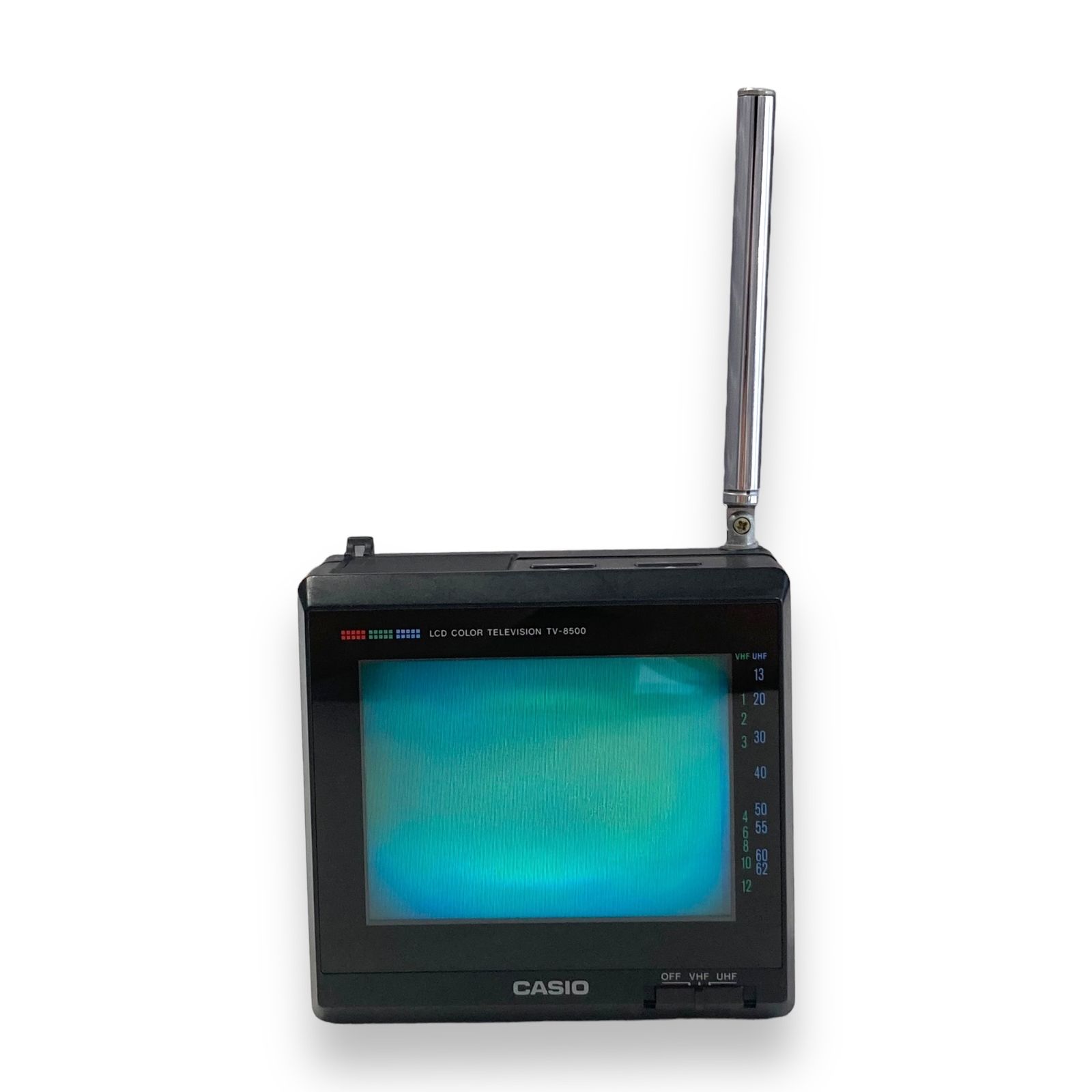 CASIO (カシオ) TV-8500 ブラック 92年製 レトロ家電 インテリア 