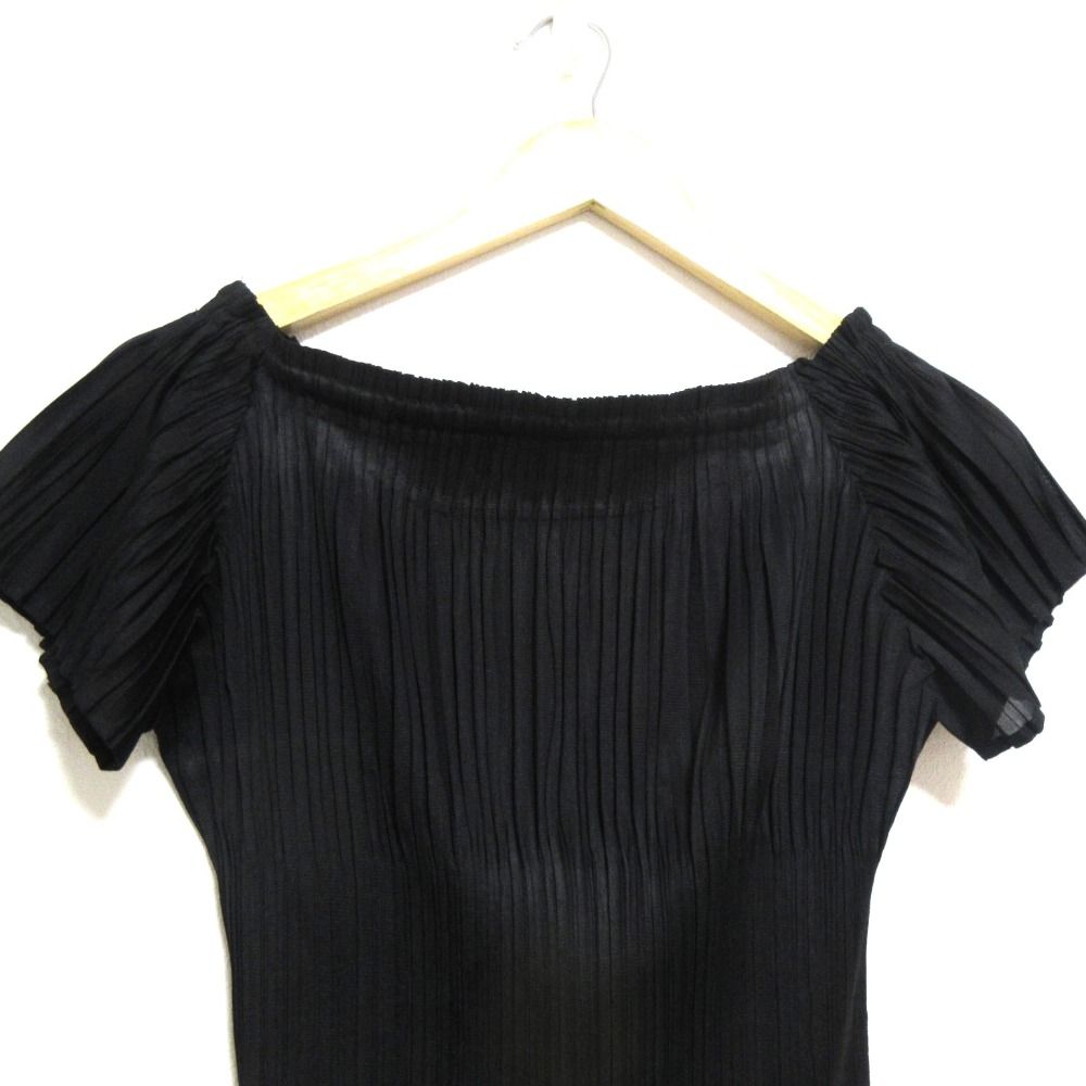1円〜【極美品】イッセイミヤケ プリーツプリーズ 半袖 ブラック シャツ トップス ポロシャツ Tシャツ プリーツ仕上げ サイズ3 (カットソー)｜売買されたオークション情報、Yahoo!オークション(旧ヤフオク!)  の商品情報をアーカイブ公開 - オークファン（aucfan.com）