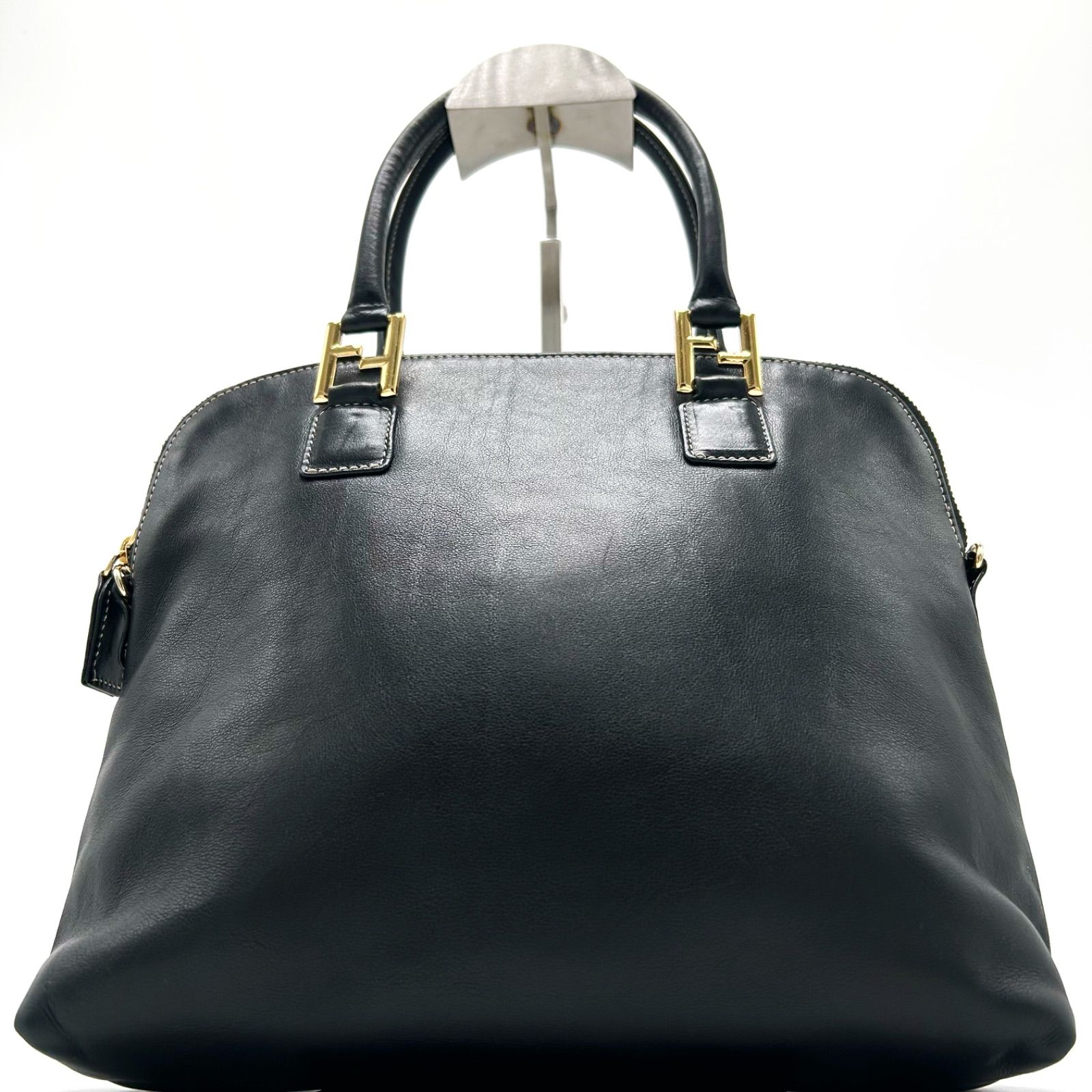 極美品 フェンディ トートバッグ 2way ゼブラ柄 FF金具