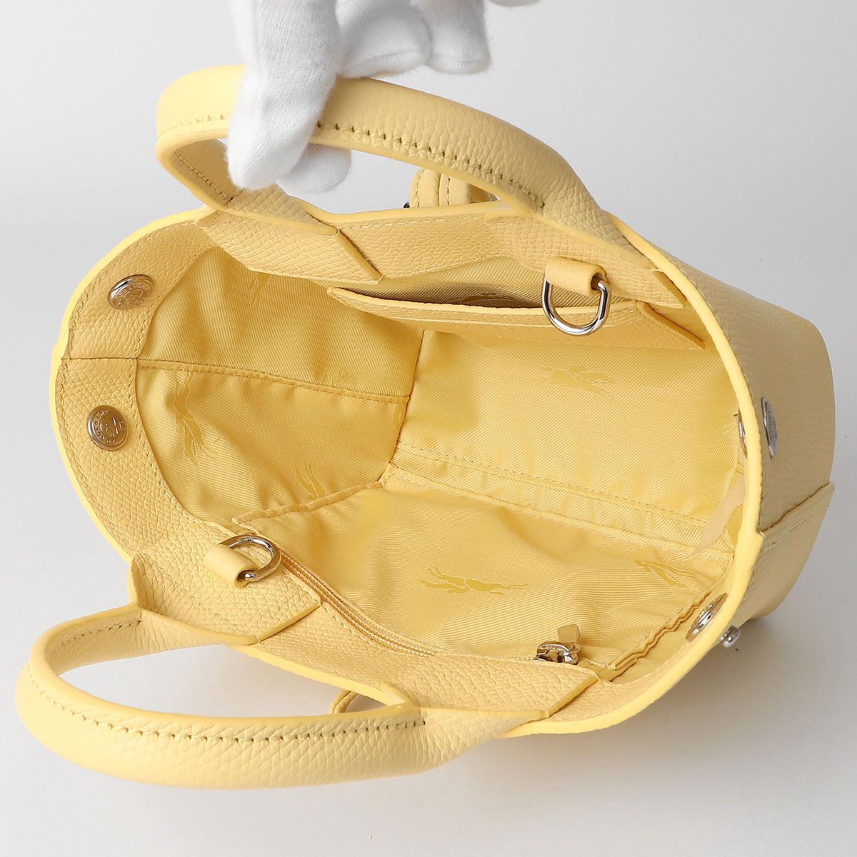 Longchamp HOBO ロンシャン ショルダーバッグ #イエロー ロンシャン LONGCHAMP ハンドバッグ ショルダーバッグ プリ