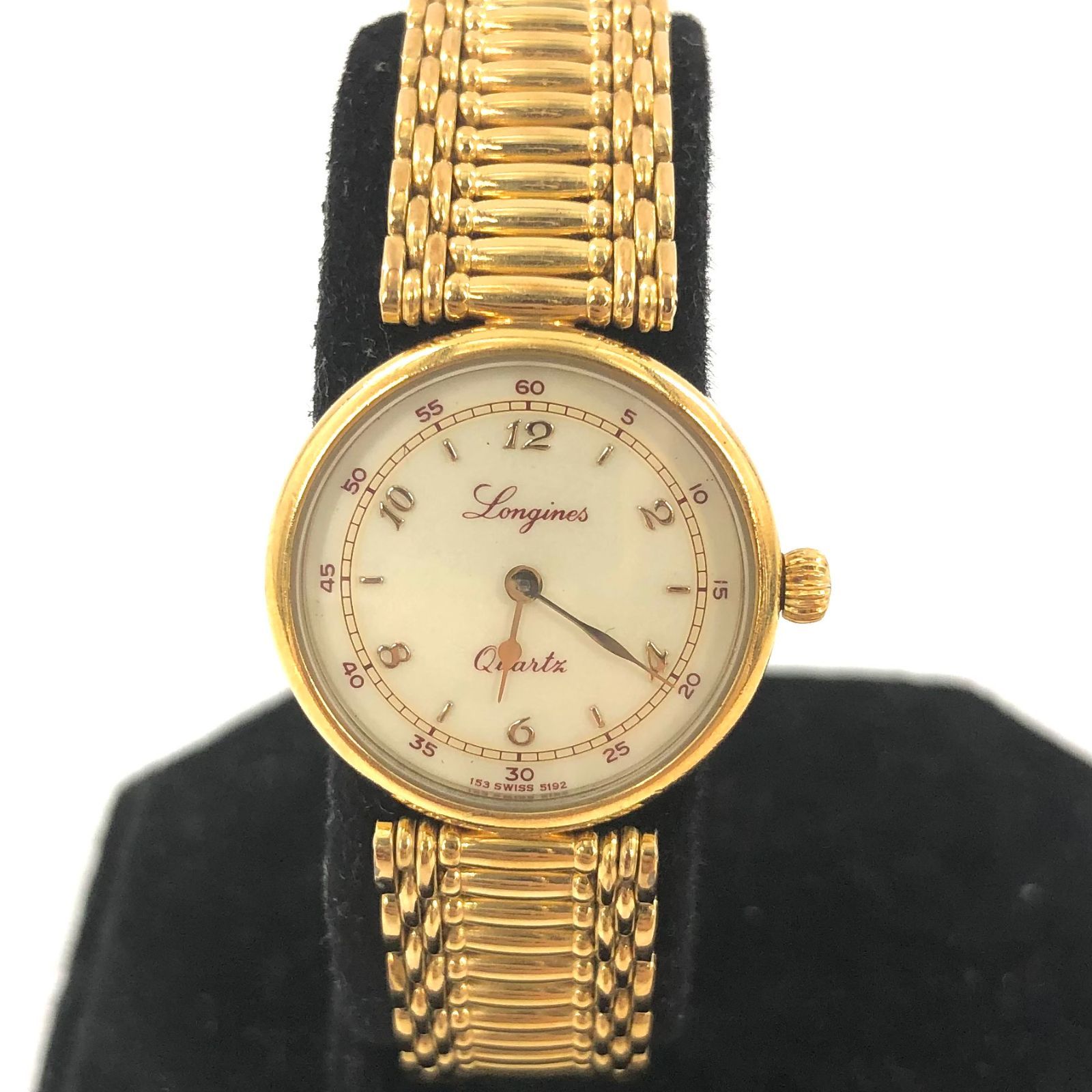 LONGINES ロンジン 150周年記念 21975955 ゴールド SS/QZ ラウンド 