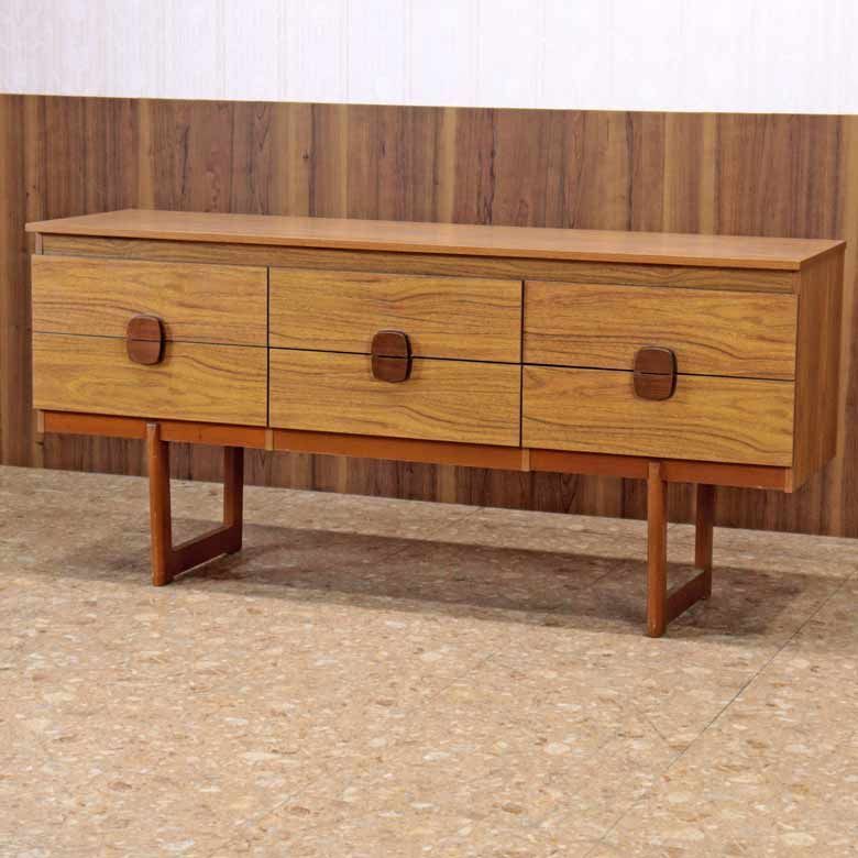 サイドボード ヴィンテージ イギリス ワイドチェスト ミッドセンチュリー 北欧