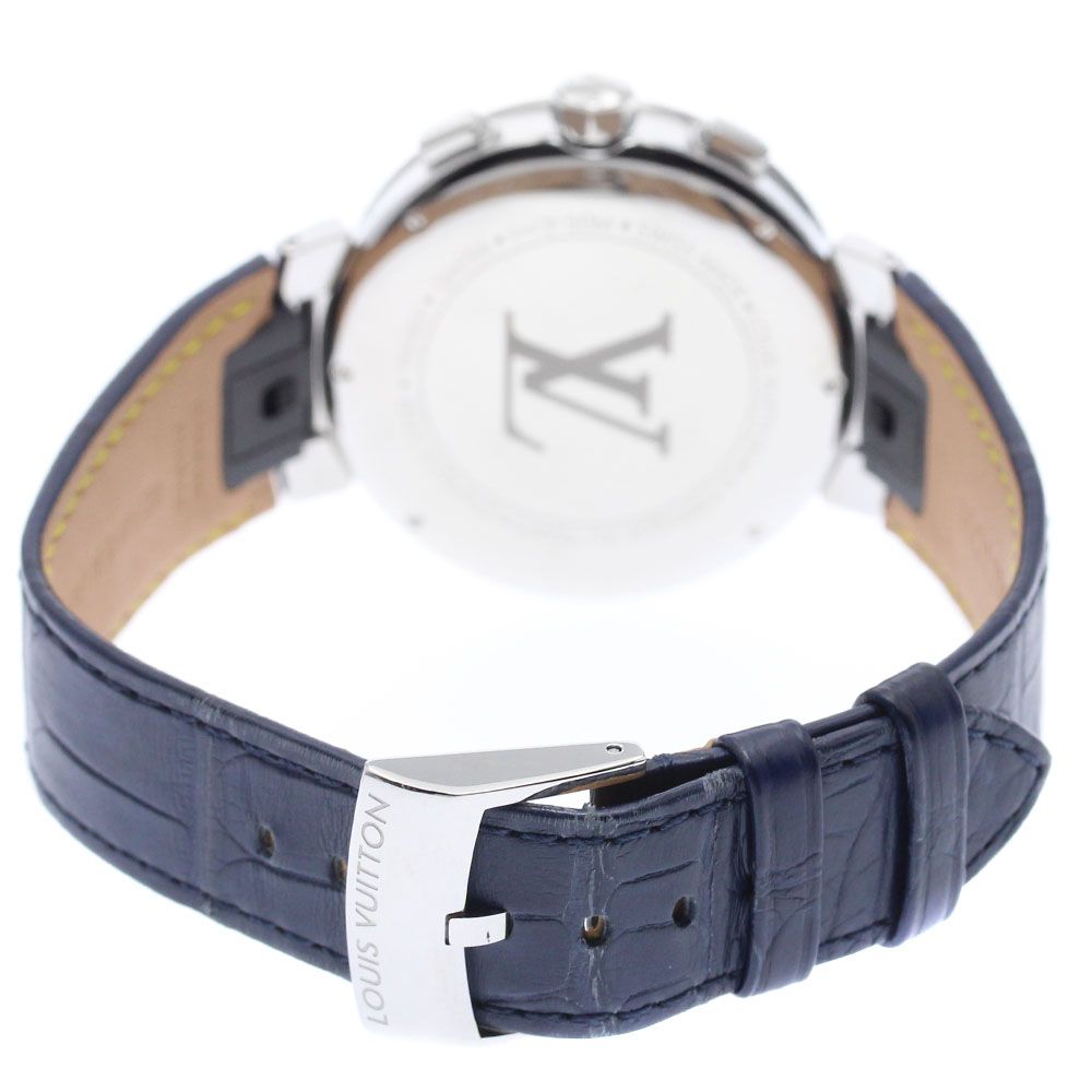 ルイ・ヴィトン LOUIS VUITTON QA034 タンブール ムーンスター クロノ  