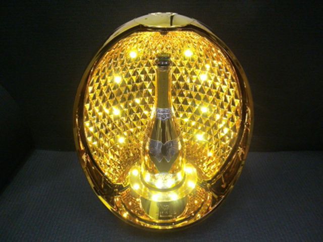 エンジェルエッグゴールド、空き瓶付き、光ります エンジェルエッグ