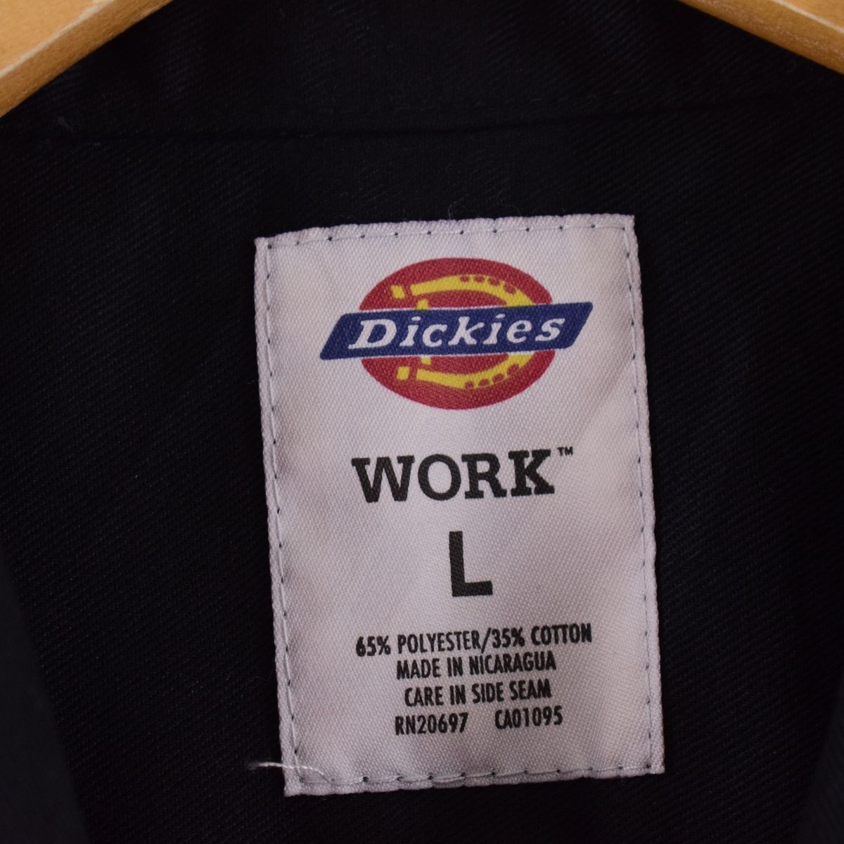 ディッキーズ Dickies 両面刺繍 半袖 ワークシャツ メンズXL /eaa327355