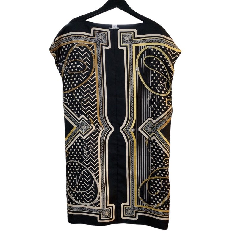 エルメス　Tシャツワンピース　チュニック　コーチングリミックス　38 新品 値下げ❣♥HERMES♥のチュニックワンピース