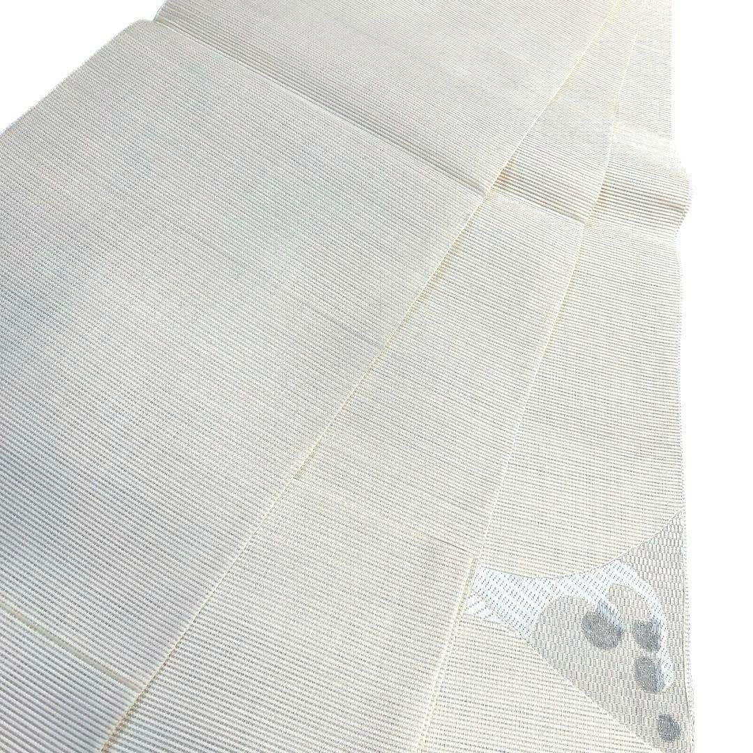 未着用 夏用 絽 波模様 金糸 銀糸 袋帯 着物 041a p - メルカリ
