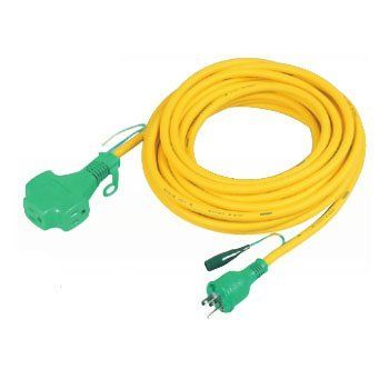 2営業日で発送 日動工業 Nichido Ind 日動 トリプルポッキン延長コード アース付 20m VCT1.25×3 黒 PPTVS20E 5026