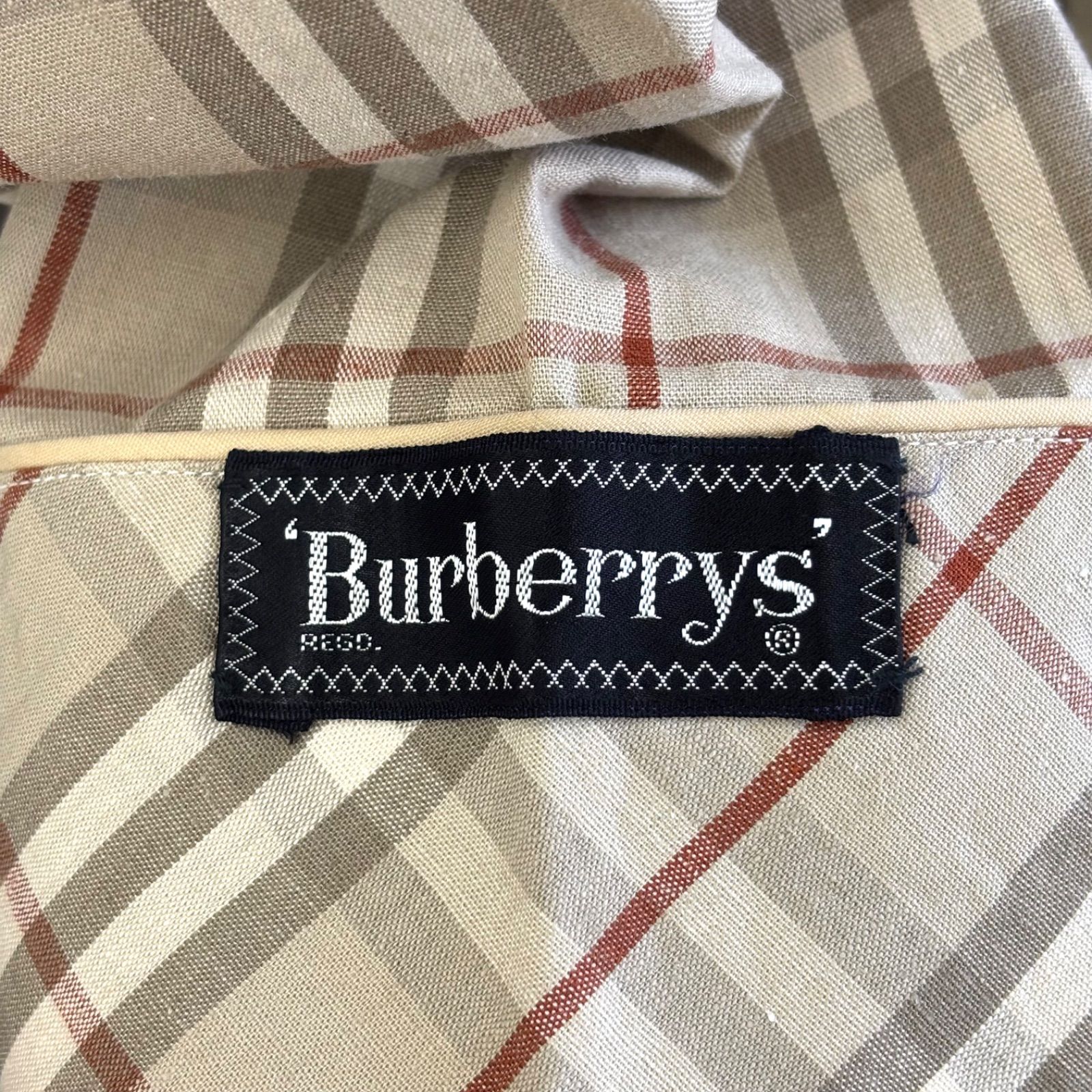 GK2【中古品】BURBERRY バーバリー ローブ バスローブ ナイトウェア 薄手ガウン チェック柄 ベージュ ブラウン - メルカリ