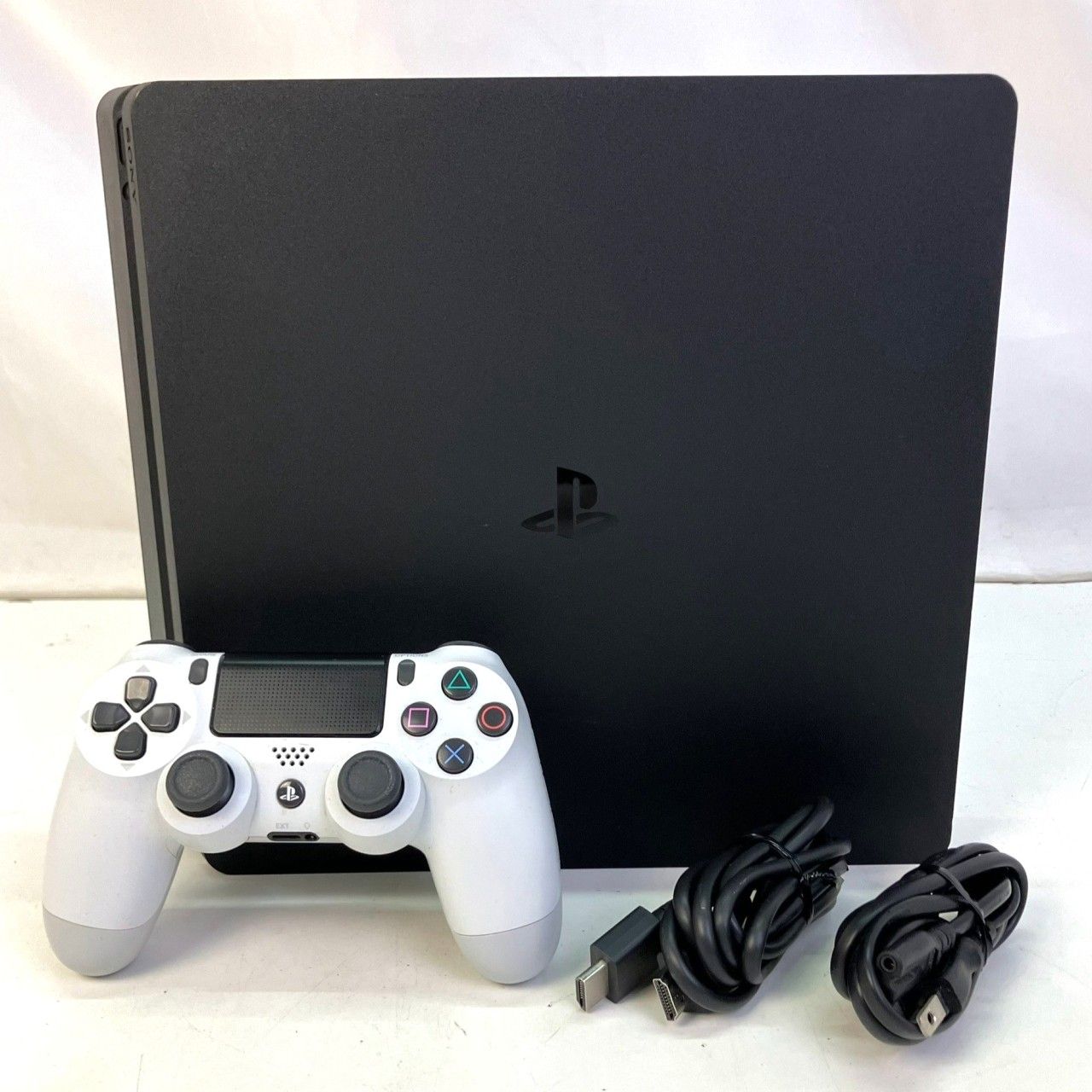 01w-3520 〇  PlayStation 4 PS4 本体 CUH-2000B 1TB ジェット・ブラック ※コントローラー/ホワイト 箱無し 動作確認済み  【中古品】