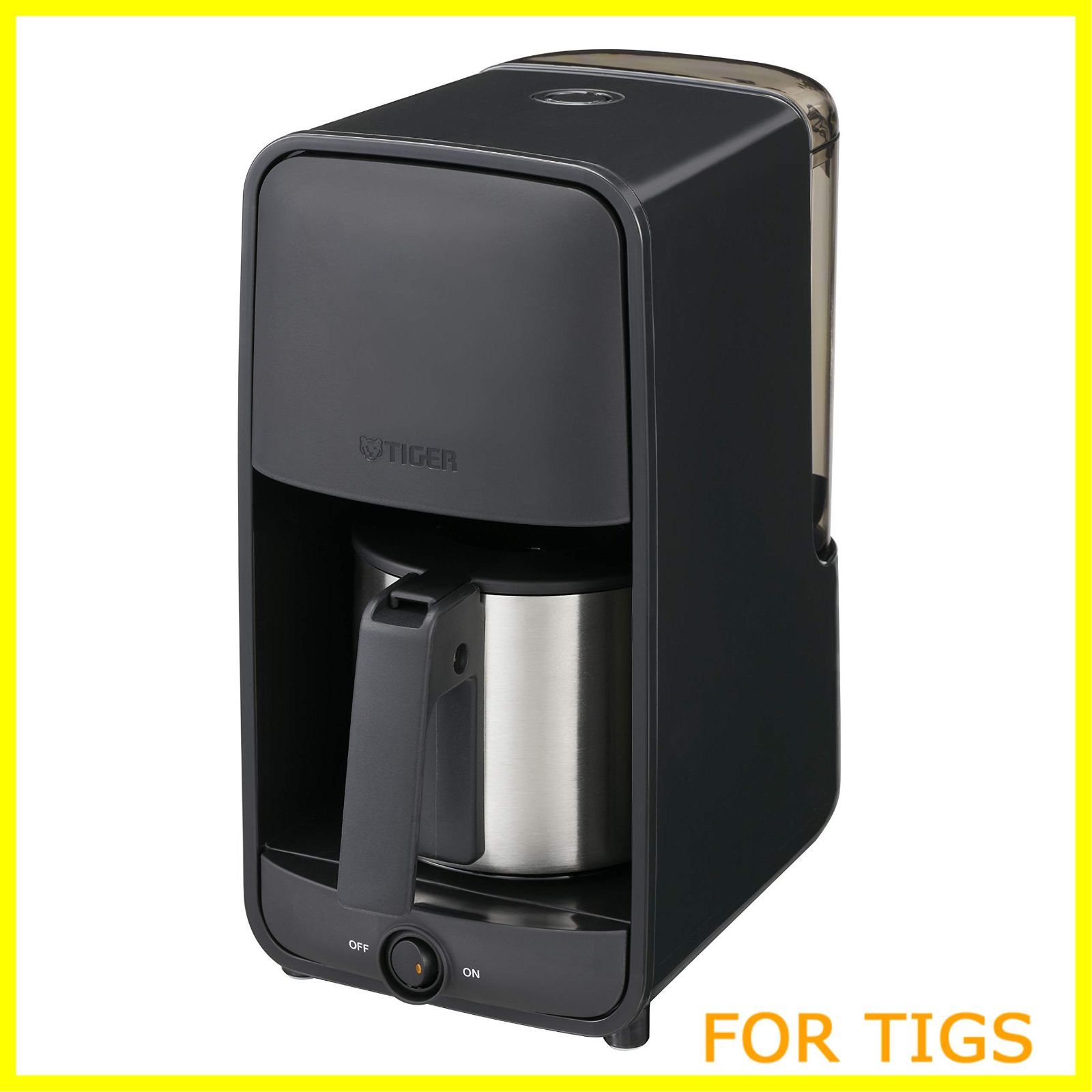 在庫処分】タイガー魔法瓶(TIGER) コーヒーメーカー シャワードリップタイプ 0.81L 6杯用 ブラック