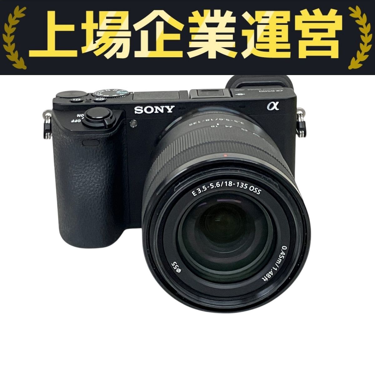 SONY α6500 ILCE-6500M 18-135mm F3.5-5.6 レンズキット ソニー ミラーレス一眼カメラ APS-C 中古 良好 T10228770