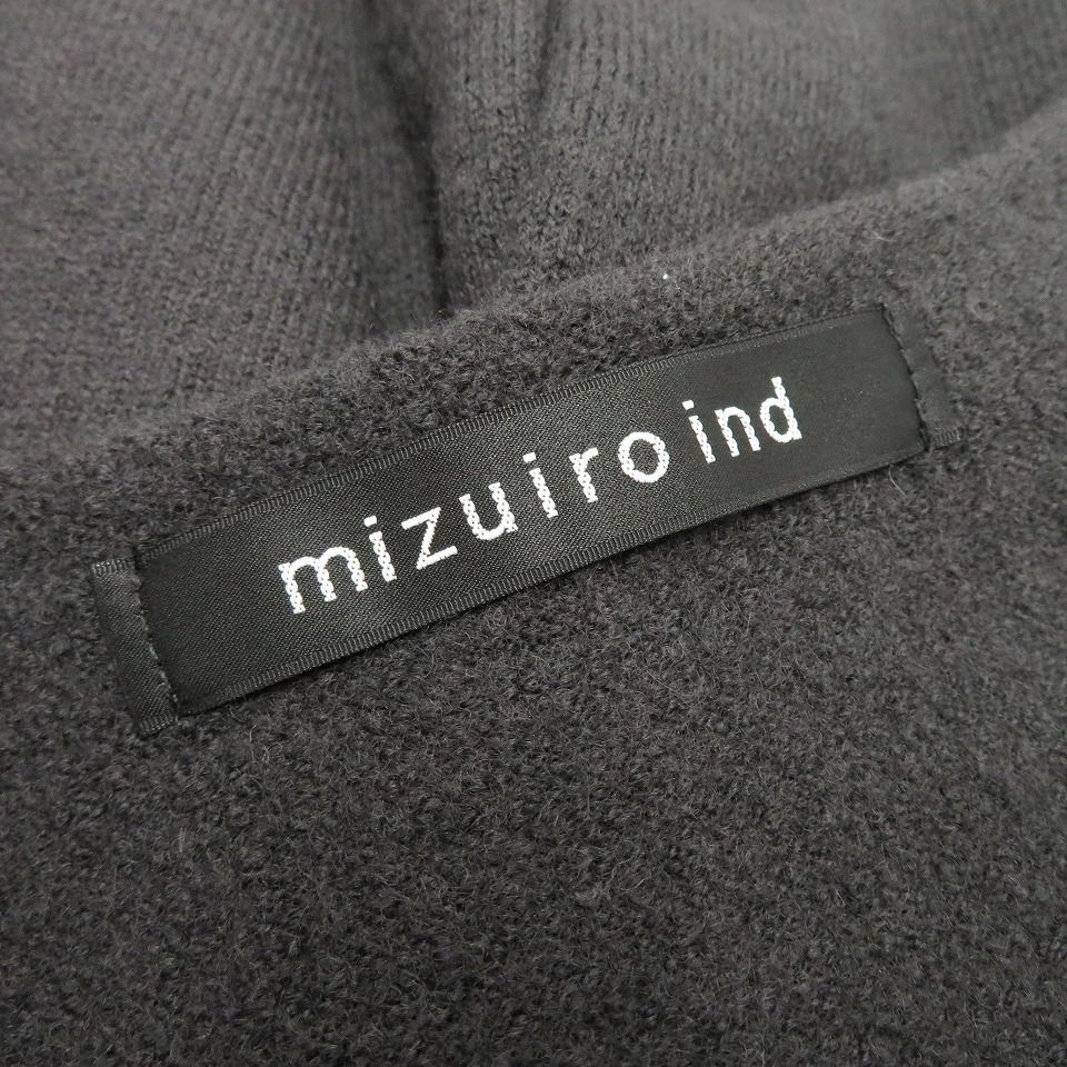 ミズイロインド mizuiroind ニット ジャンパースカート チュニック ロングジレ  w853889i