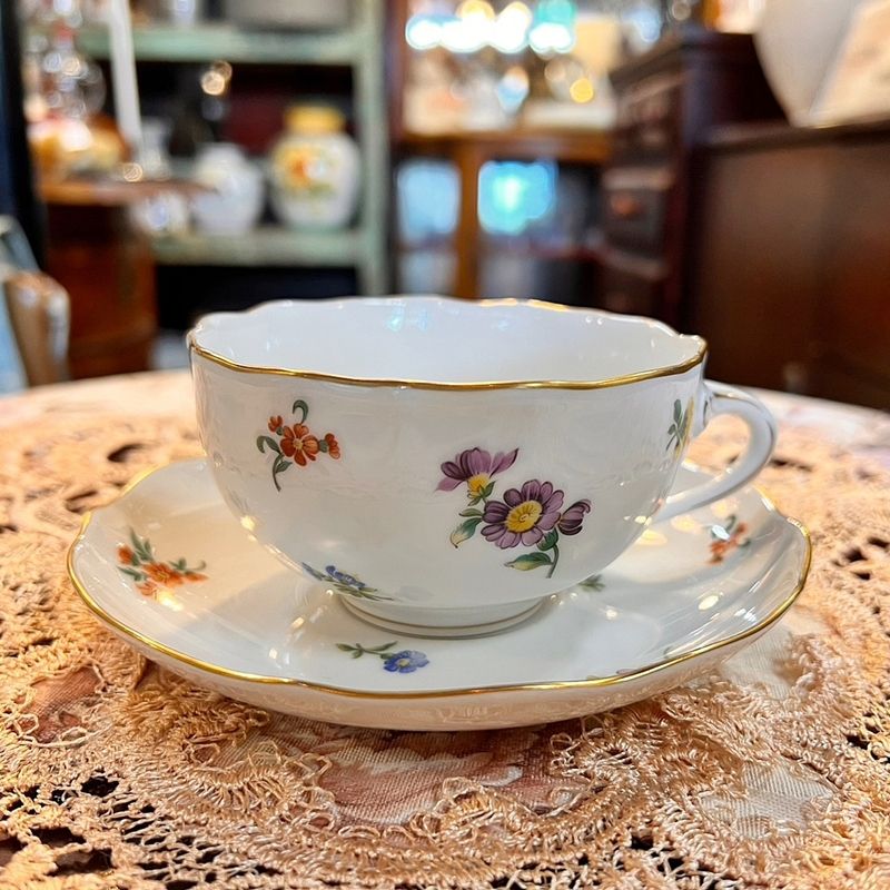 フッチェンロイターカップソーサーケーキプレートセット