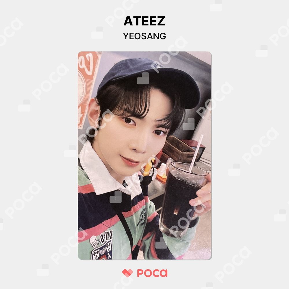 ATEEZ - Ateez シーグリ2023 トレカ ATEEZ x KAURA 2023 Christmas POCA Set Photocard Sixkshop