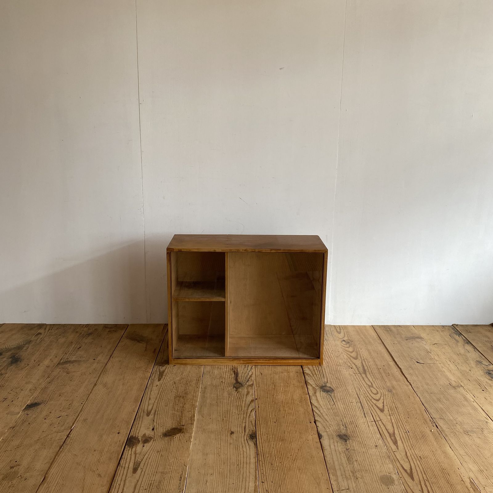 ヴィンテージ ガラスケース ガラス ショーケース レトロ ナチュラル y193