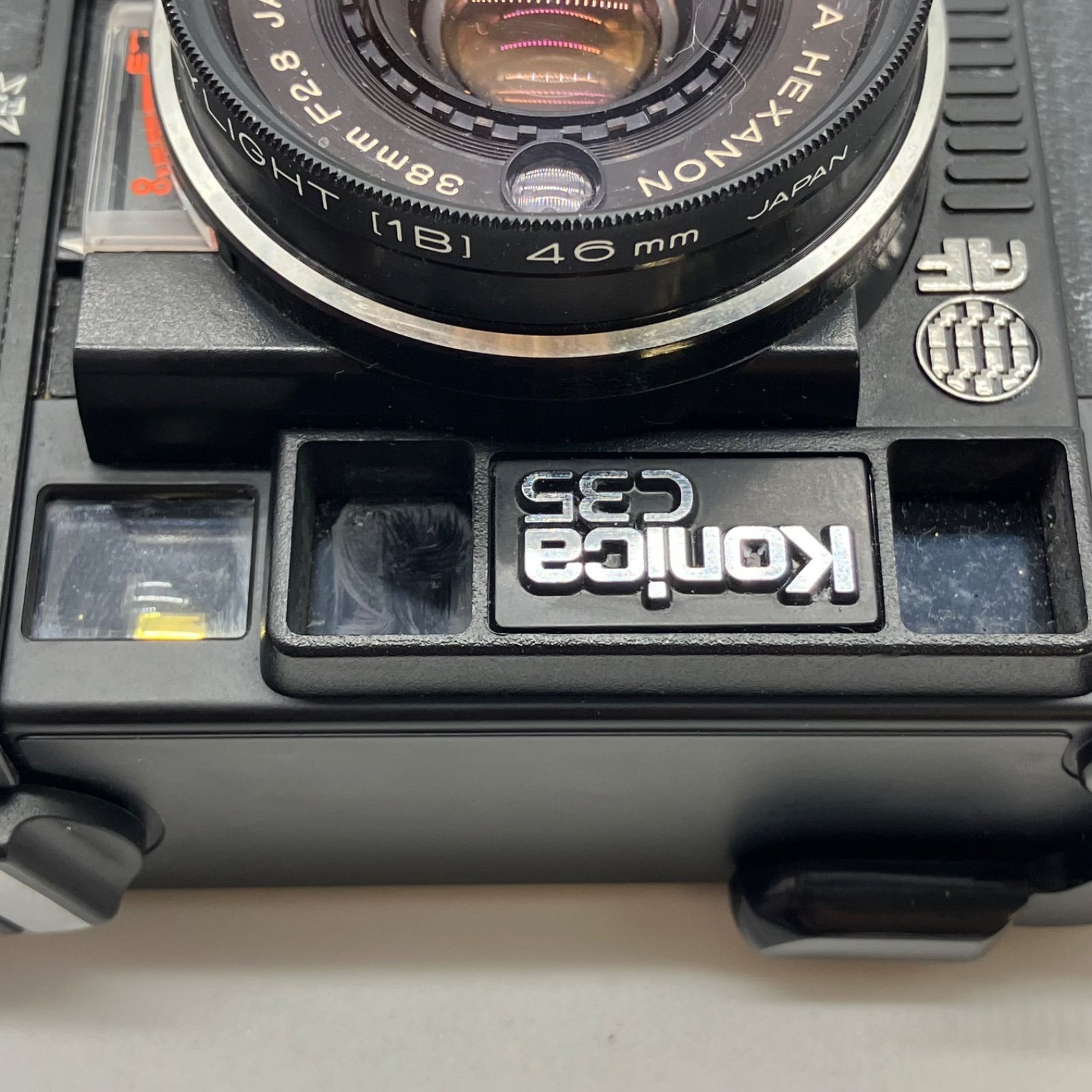 【動作確認済】 KONICA C35 G0228-15ID HD827【動作未確認】Konica C35 フィルムカメラ - メルカリ