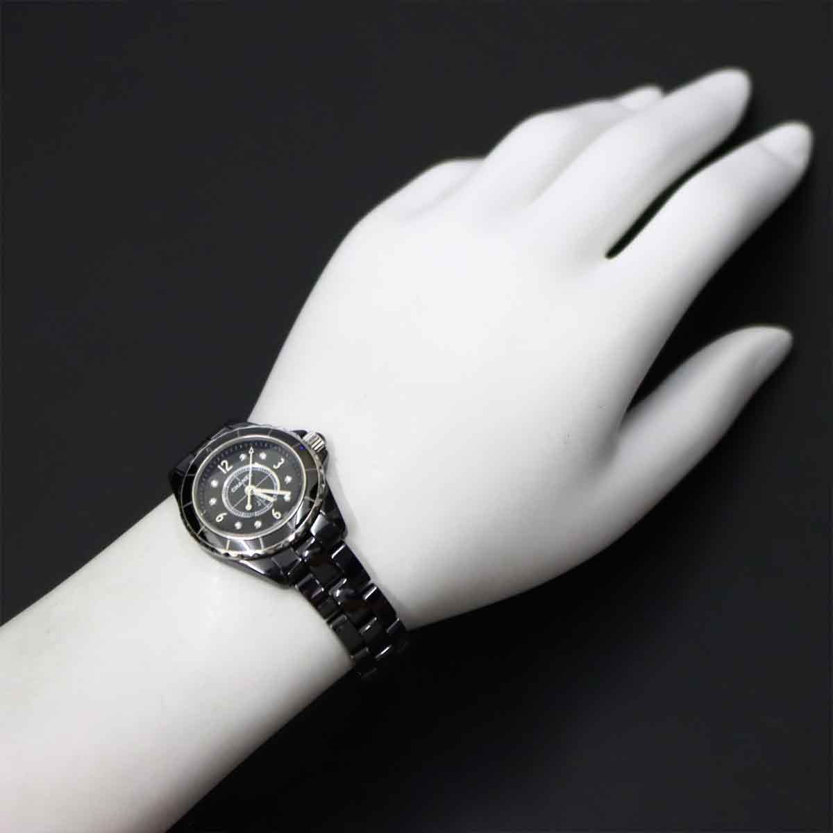シャネル CHANEL J12 29mm H2569 レディース 腕時計 8P ダイヤ  