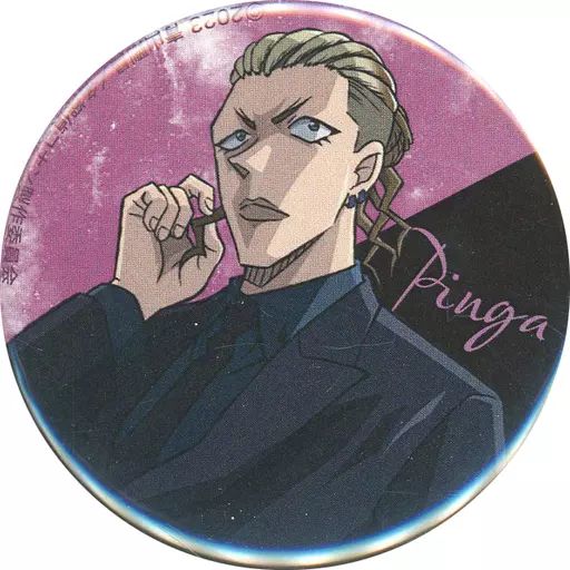 名探偵コナン 黒鉄の魚影 ピンガ 缶バッジ ブラッククロージング 名