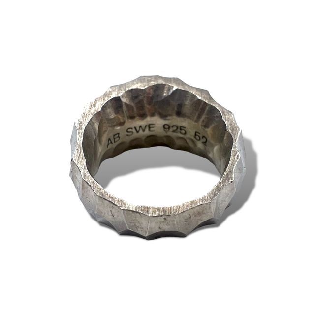 ALL BLUES シルバー リング 指輪 12号 CARVED SILVER TIRE RING NARROW 