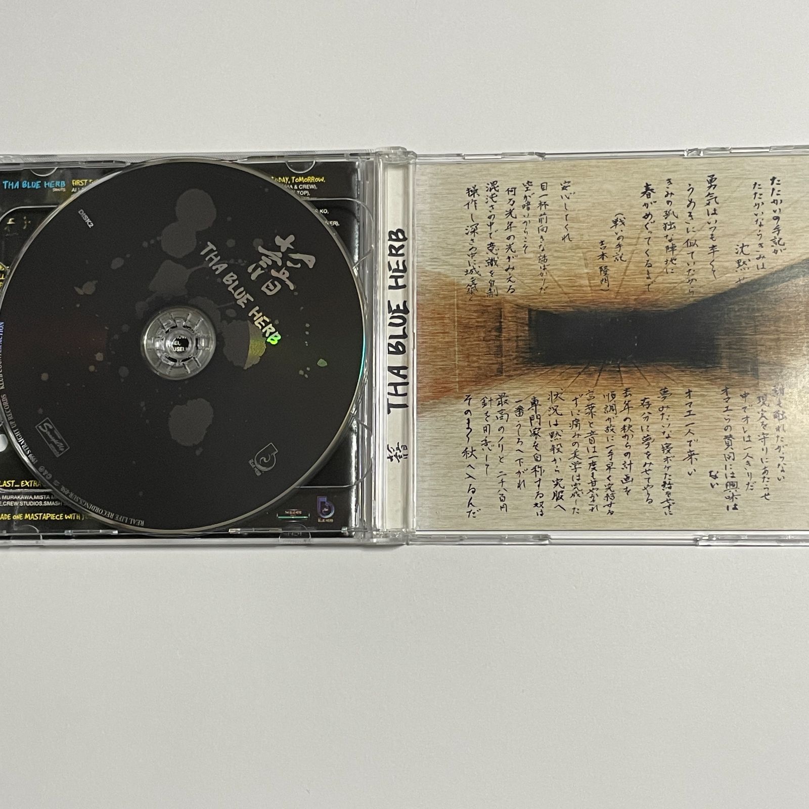 2枚組CD THA BLUE HERB『STILLING STILL DREAMING』ザ ブルーハーブ