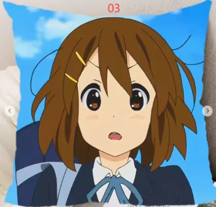 けいおん！ 抱き枕 クッション ぬいぐるみ 40×40cm 誕生日プレゼント 