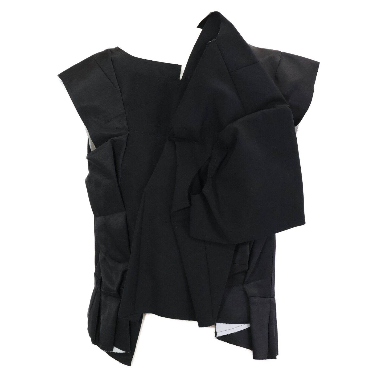 コムデギャルソン　変形ワイヤートップス　ブラック COMMEdesGARCONS コムデギャルソン GK-B006 AD2012 ﾌﾞﾗｯｸ 再構築