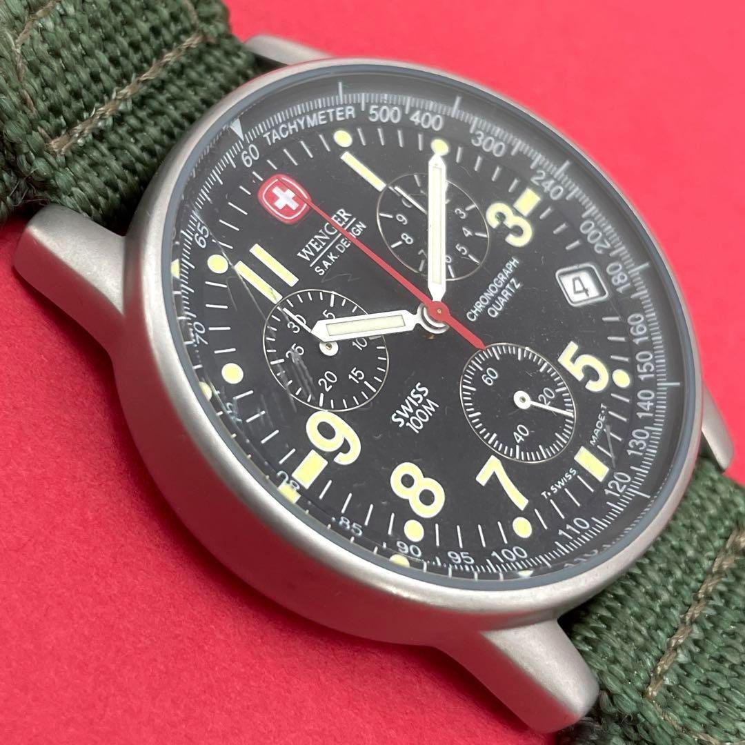 WENGER コマンドクロノグラフ 536.0765 S.A.Kデザイン 青島モデル