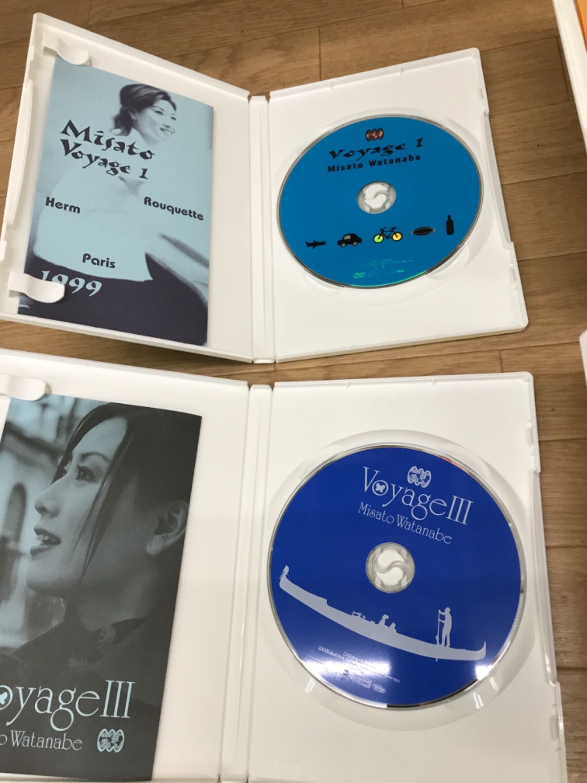 ☆渡辺美里 Voyage I ・Ⅱ・Ⅲ・Ⅵbis DVD4枚セット《HT31E