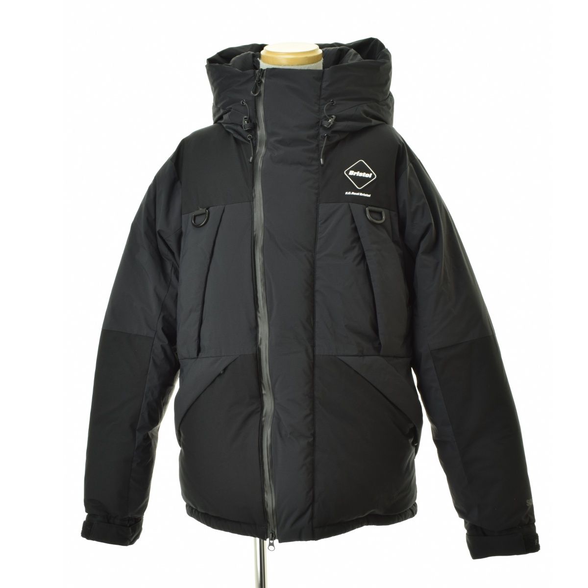 Bristol DOWN BENCH COAT FCRB ダウン ブラック S 【公式通販】