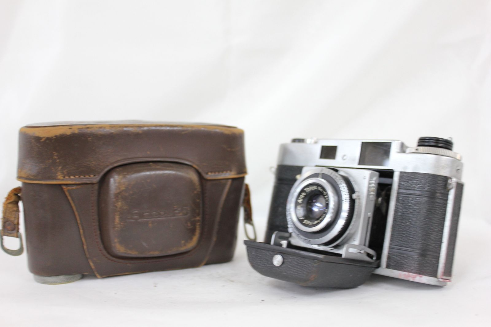 品 Arco 35 G•Colinar 5cm F3.5 ケース付き 蛇腹カメラ M5995