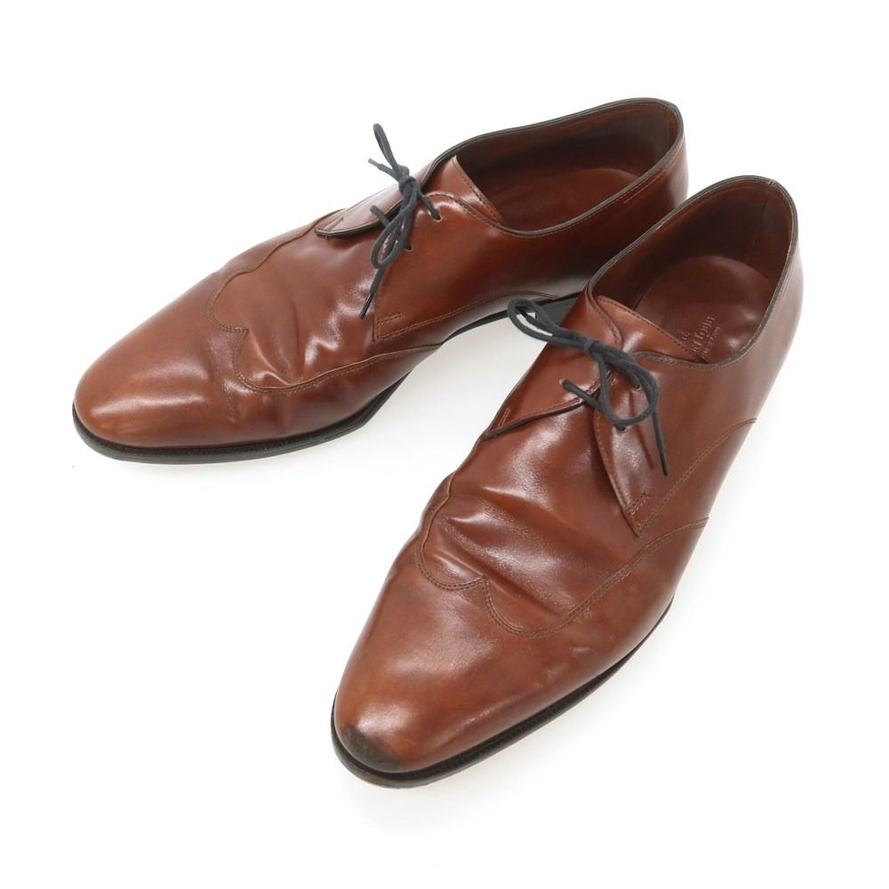 ジョンロブ John Lobb WARWICK DARBY ブラインドブローグ ドレスシューズ ブラウン サイズ10 1|2E メンズ