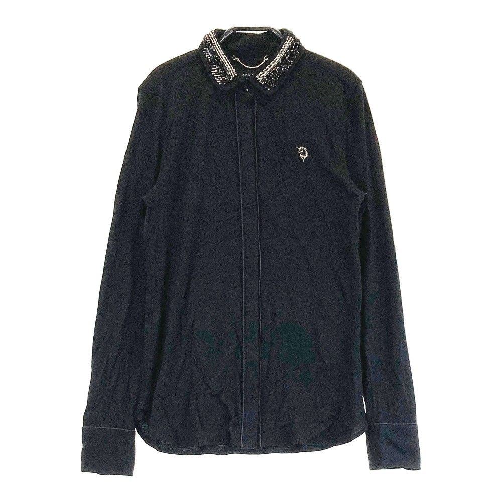 セントアンドリュース 花柄ストライプシャツ LL ST ANDREWS