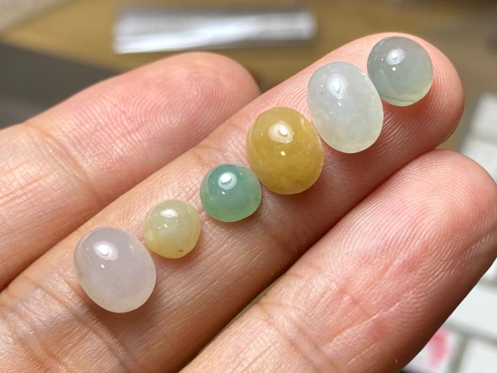 RS11-21 ミャンマー産 天然 A貨 本翡翠 ルース 硬玉 ジェダイト - メルカリ