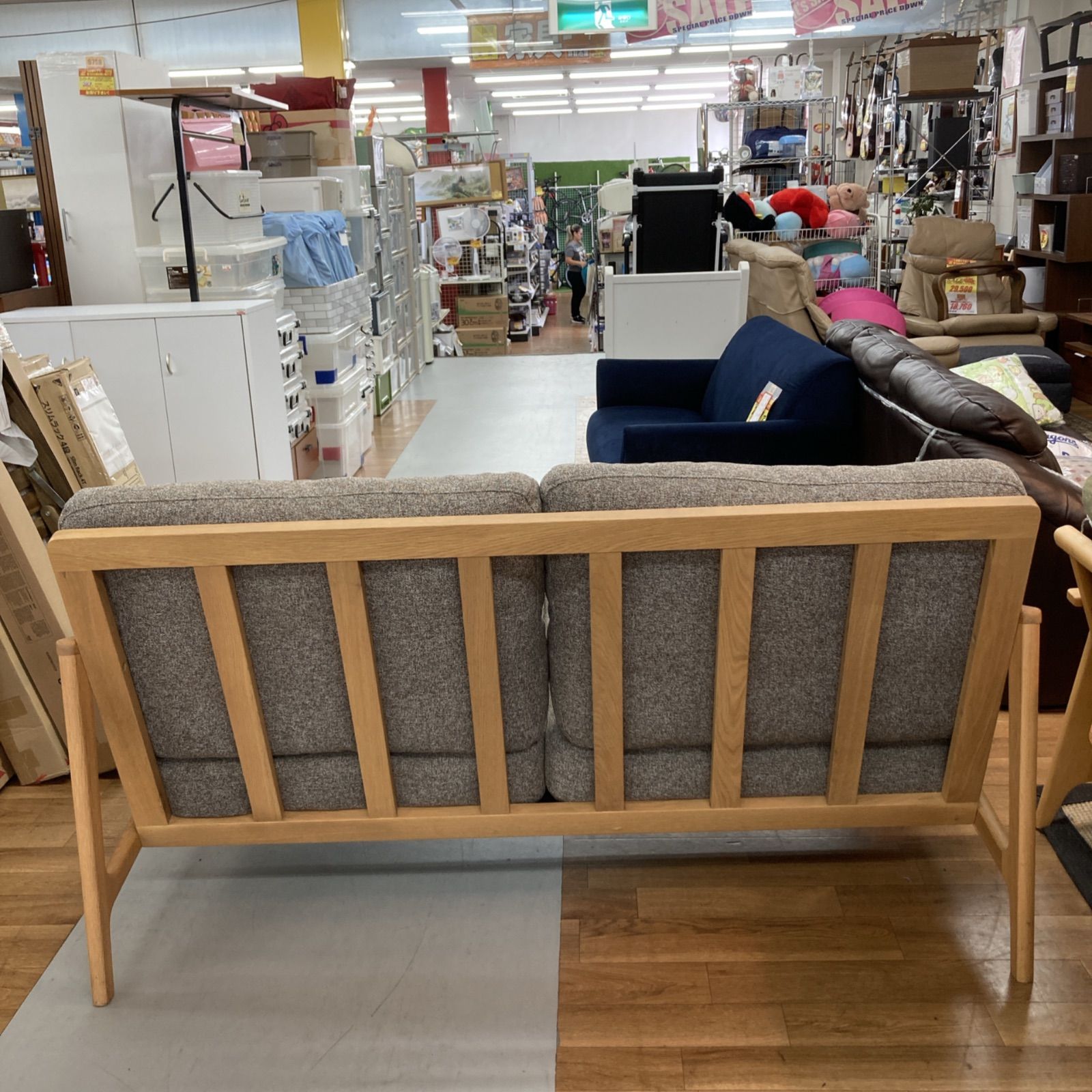 ジモティー限定価格！S238⭐ シギヤマ家具 LOKSER ロクサー 2.5P