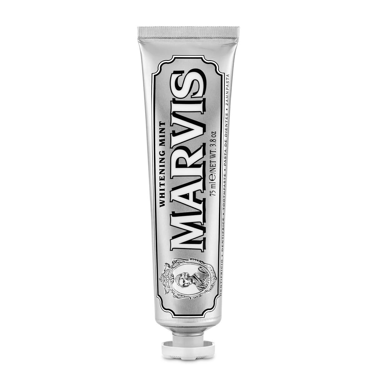 【人気商品】MARVIS(マービス) ホワイト・ミント歯磨き粉 爽やかミント味 オーラルケア イタリア製 75ml