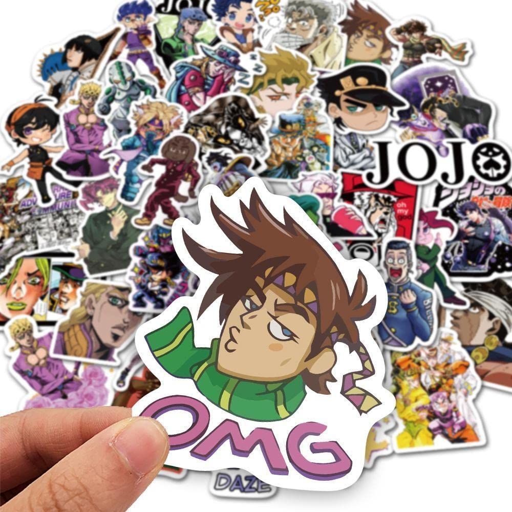 for ジョジョの奇妙な冒険 ステッカー 50枚セット かわいいアニメ for