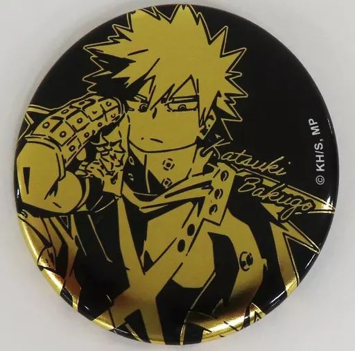 中古】バッジ・ピンズ 爆豪勝己(箔押し) 「僕のヒーローアカデミア