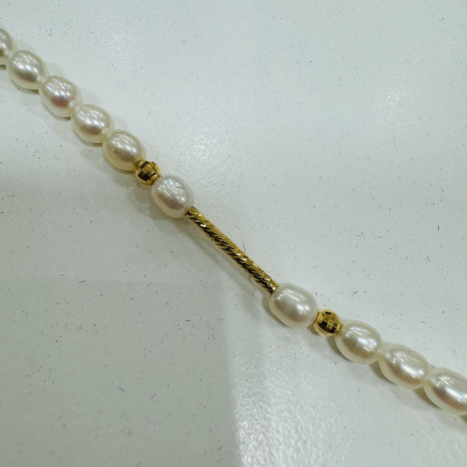 【新品未使用】タマヨシパール 本真珠　パール ネックレス　ゴールド k18 A【ヴィンテージ】 タマヨシパール 真珠 本真珠 パール