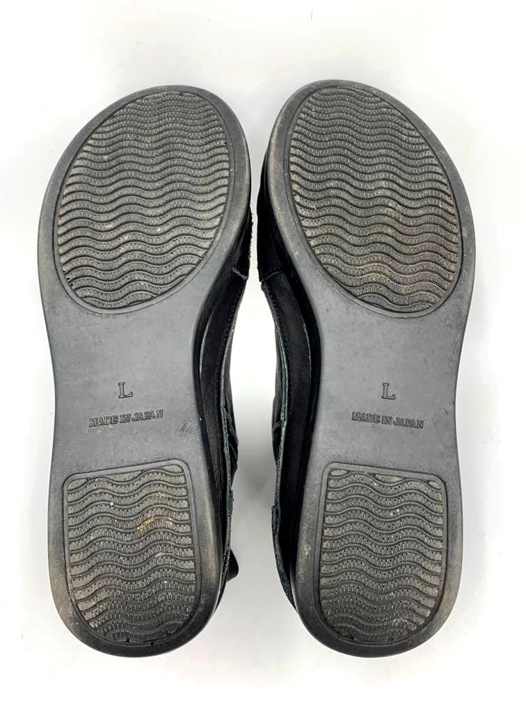 新品antiqua アンティカ SAKU作 厚底レザー ブーツ L L 黒 新品antiqua アンティカ SAKU作 厚底レザー ブーツ L L 黒