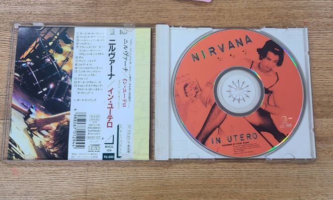 帯付 日本盤 国内盤 Nirvana / In Utero MVCG-126 ニルヴァーナ